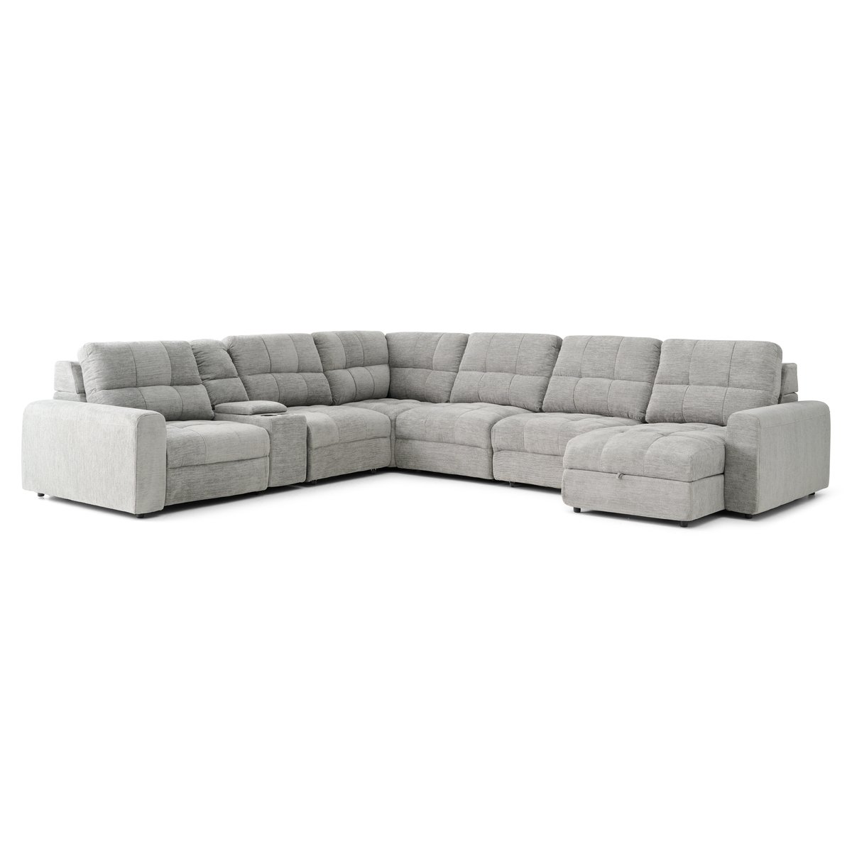 Lucie 7pc Power Sectional