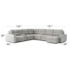Picture of Lucie 7pc Power Sectional