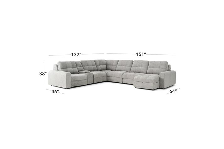 Picture of Lucie 7pc Sectional
