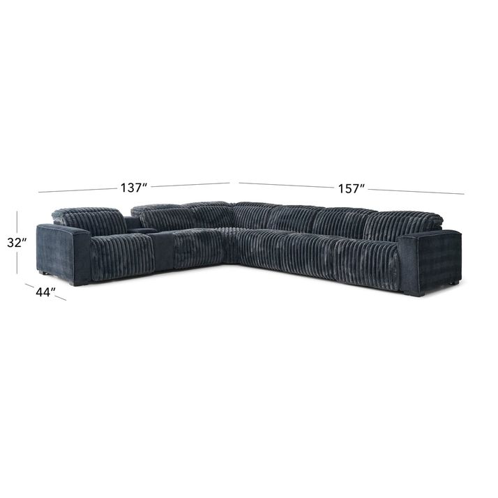 Picture of Bowie 7pc Power Sectional