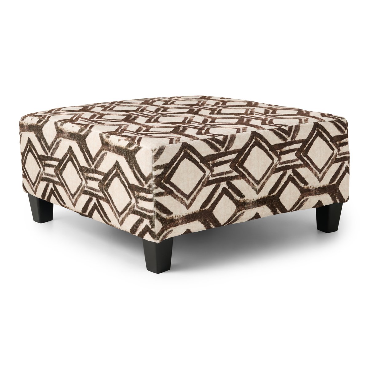 Everclear Chocolate Ottoman