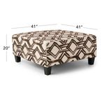 Picture of Everclear Chocolate Ottoman