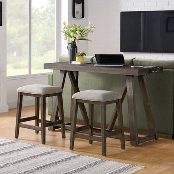 A picture of Hearst 3pc Sofa Bar Set.