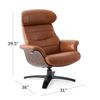 Picture of Baja Camel Swivel Recliner