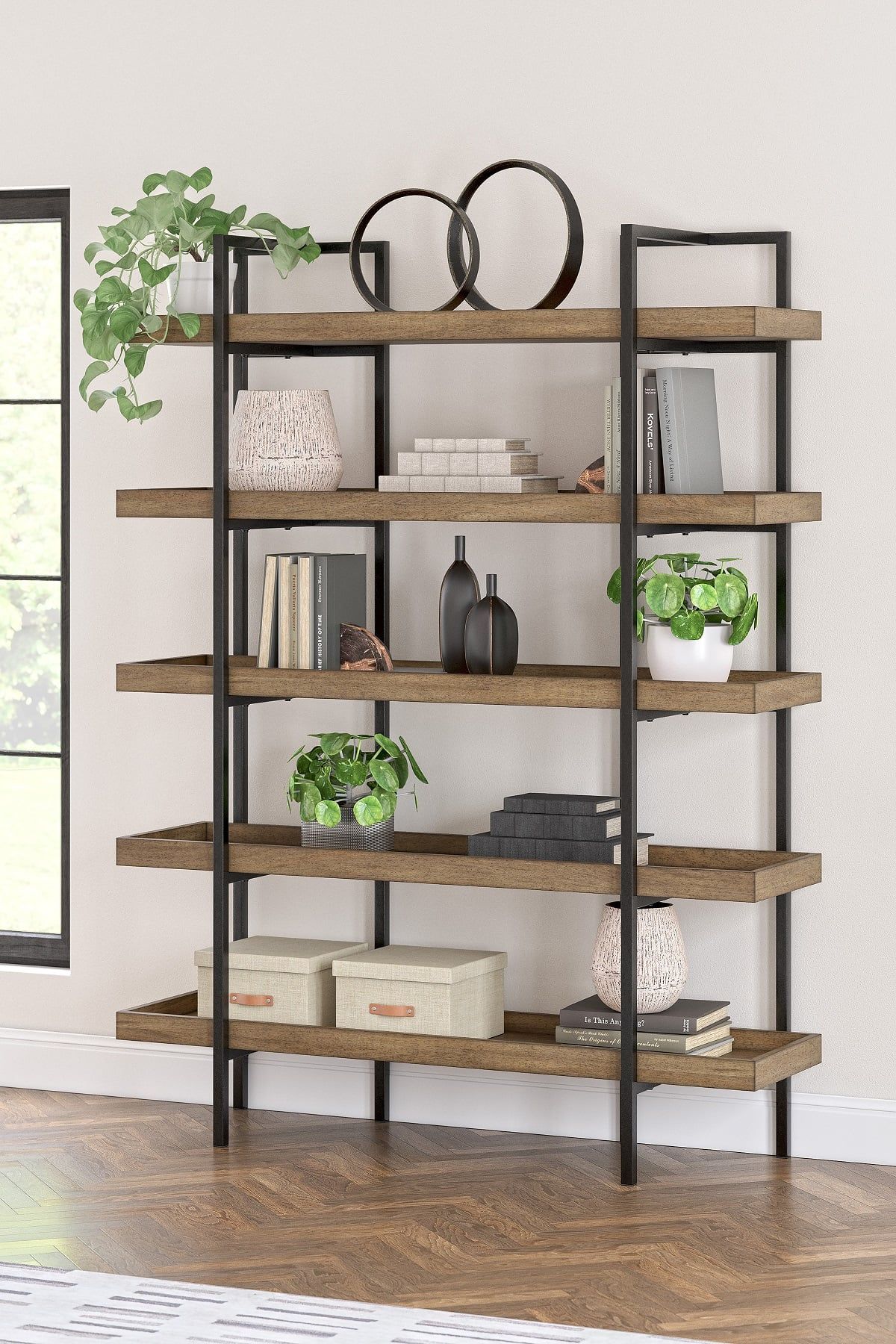 Montia Bookcase | The Furniture Mart