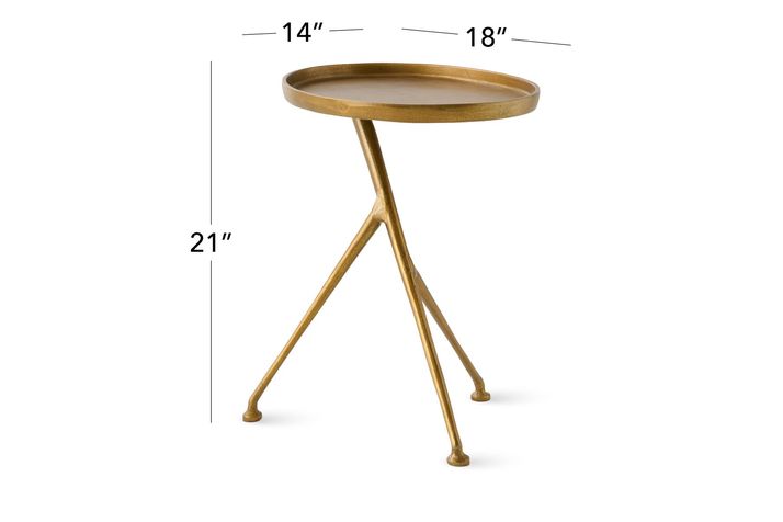 Picture of Schmidt Brass Accent Table