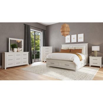 A picture of Canterbury Queen Storage Bedroom Set.