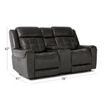 Picture of Ruben Power Console Loveseat