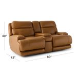 Picture of Montana Saddle Power Loveseat