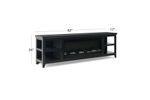 Picture of Loft Fireplace TV Stand