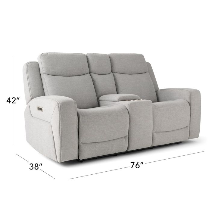 Picture of Ridge Power Console Loveseat