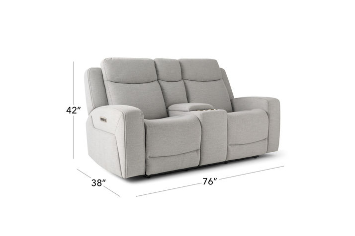 Picture of Ridge Power Console Loveseat