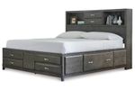 Picture of Caitbrook Queen Bookcase Headboard