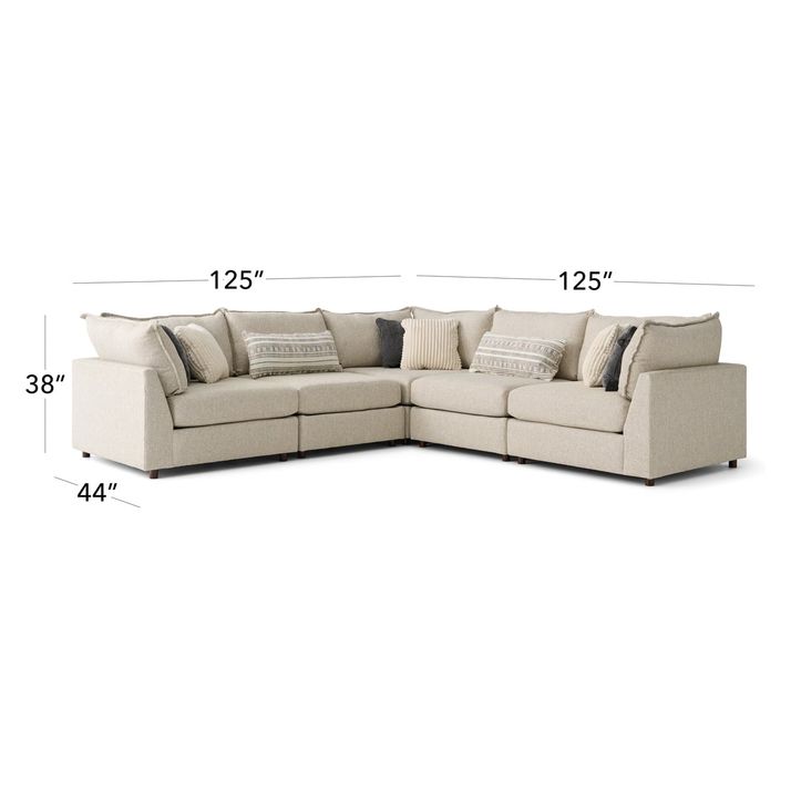 Picture of Tyler Ovacon 5pc Sectional