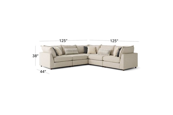 Picture of Tyler Ovacon 5pc Sectional