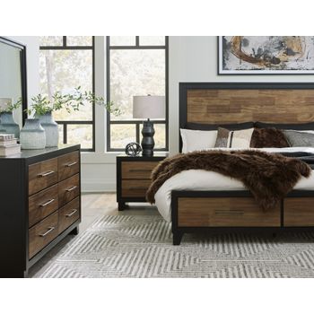 A picture of Kraeburn King Storage Bedroom Set.