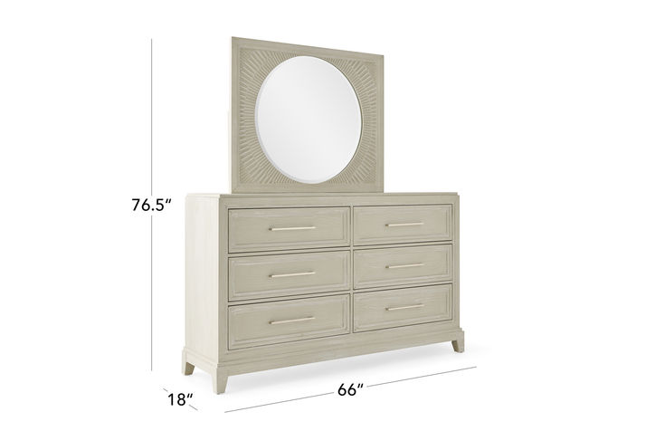 Picture of Dahlia Dresser and Mirror