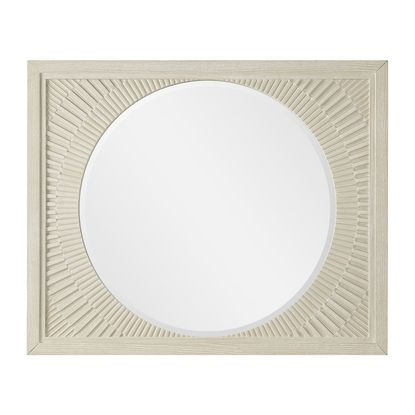 Picture of Dahlia Round Glass Mirror
