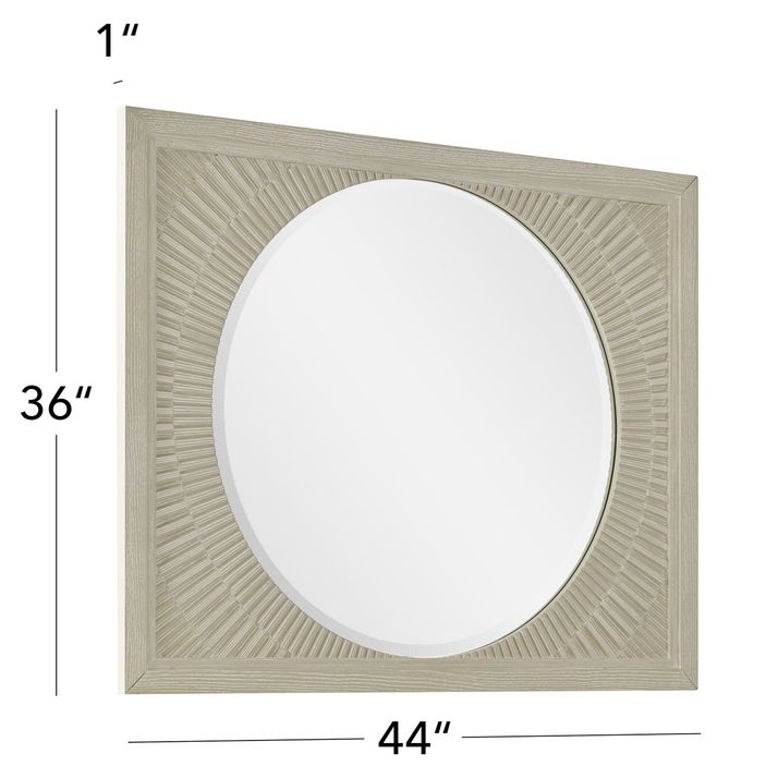 Picture of Dahlia Round Glass Mirror