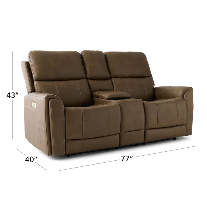 Picture of Carter Power Console Loveseat