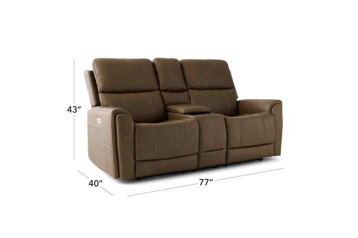 Picture of Carter Power Console Loveseat