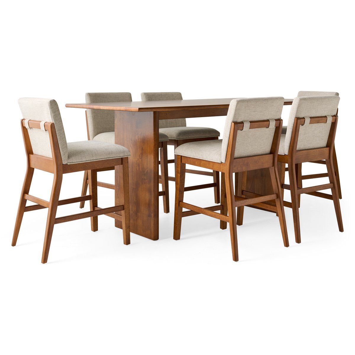 Isaac 7pc Counter Dining Set