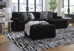 Picture of Midnight Madness 2pc Sofa Chaise