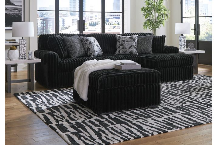 Picture of Midnight Madness 2pc Sofa Chaise