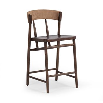 A picture of Buxton Drifted Oak Dining Stool.