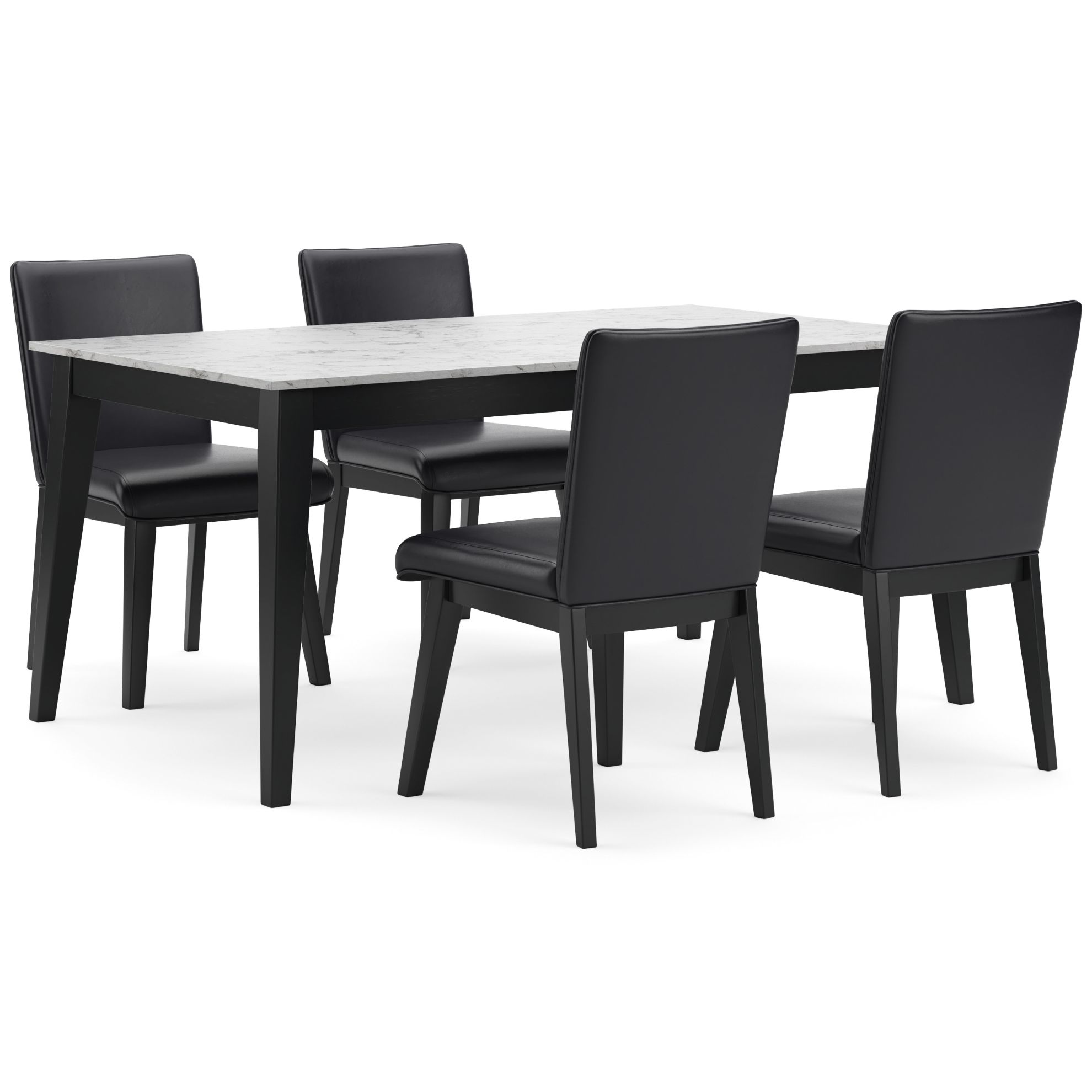 Jettaya 5pc Dining Set