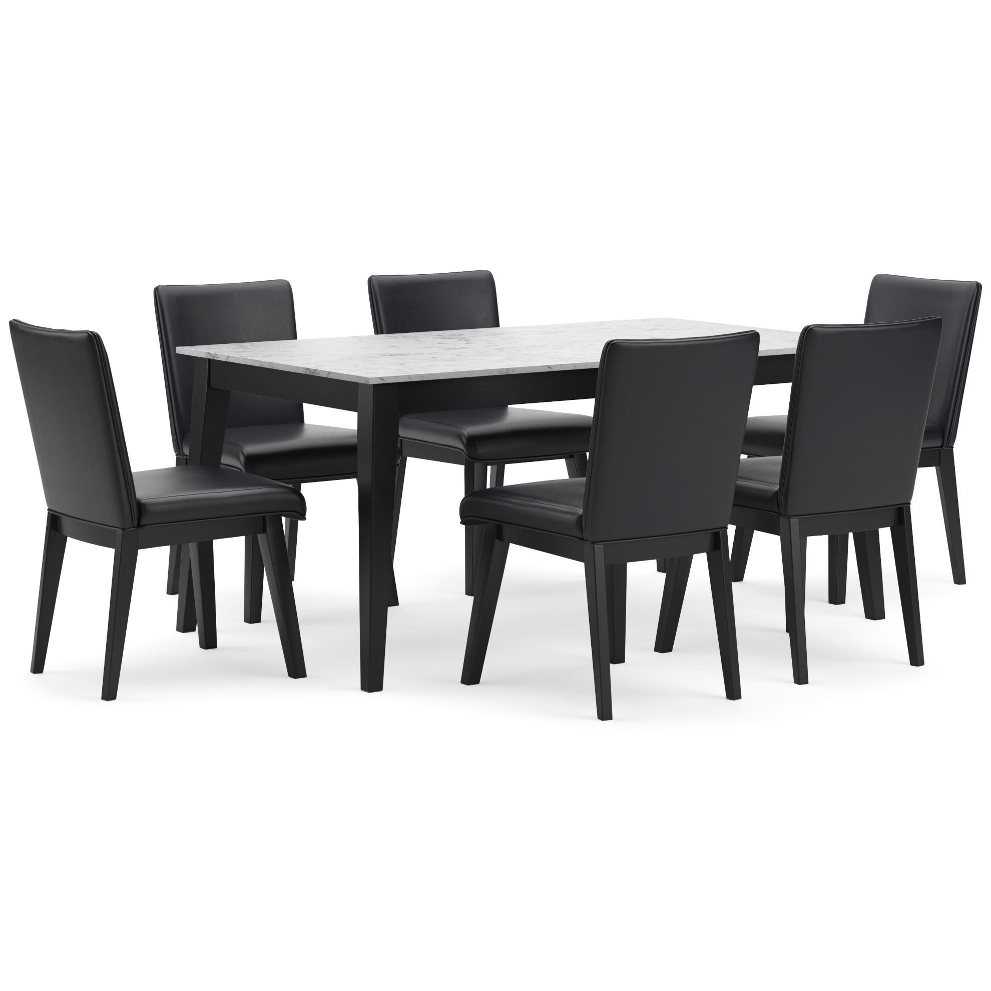 Jettaya 7pc Dining Set