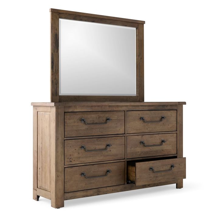 Maverick Dresser and Mirror Set | The Furniture Mart