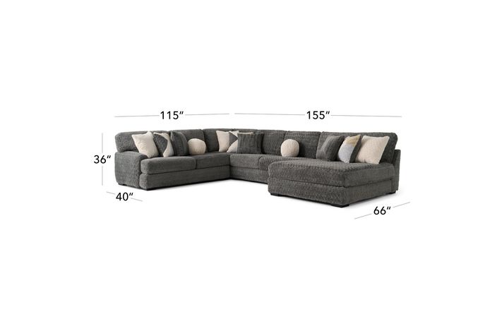 Picture of Doodle 3pc Sectional