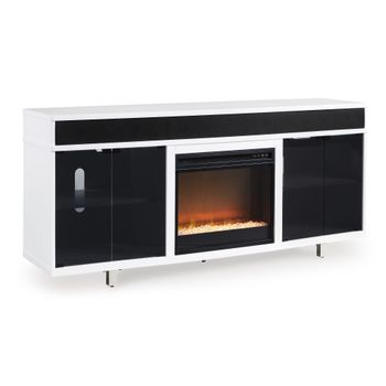 A picture of Gardoni Fireplace TV Stand.