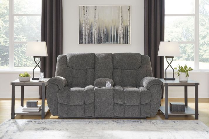 Picture of Foreside Console Loveseat Recliner
