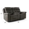 Picture of Roberta Power Console Loveseat