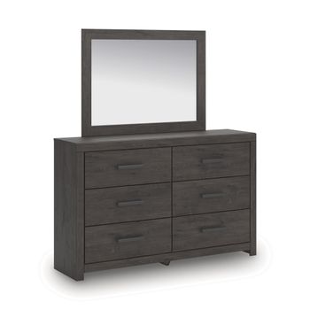 A picture of Prendonea Dresser and Mirror.