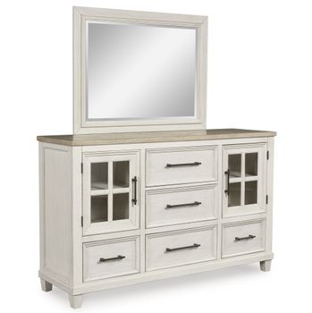 A picture of Shaybrock Dresser and Mirror.