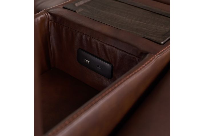 Picture of Alister Power Console Loveseat