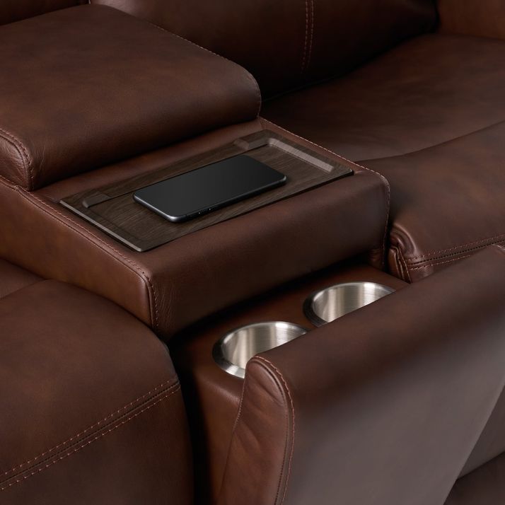 Picture of Alister Power Console Loveseat