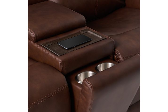 Picture of Alister Power Console Loveseat