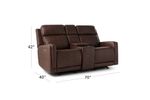 Picture of Alister Power Console Loveseat