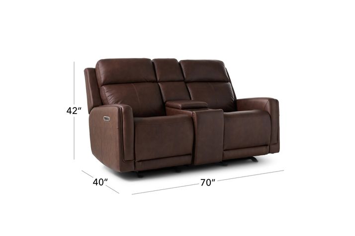 Picture of Alister Power Console Loveseat