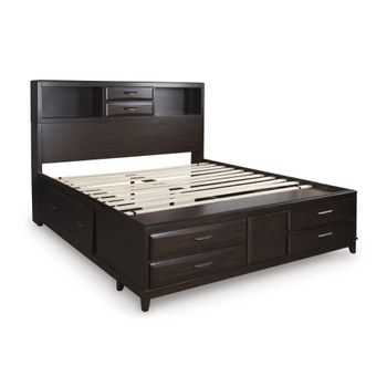 A picture of Vanmore Queen Storage Headboard.