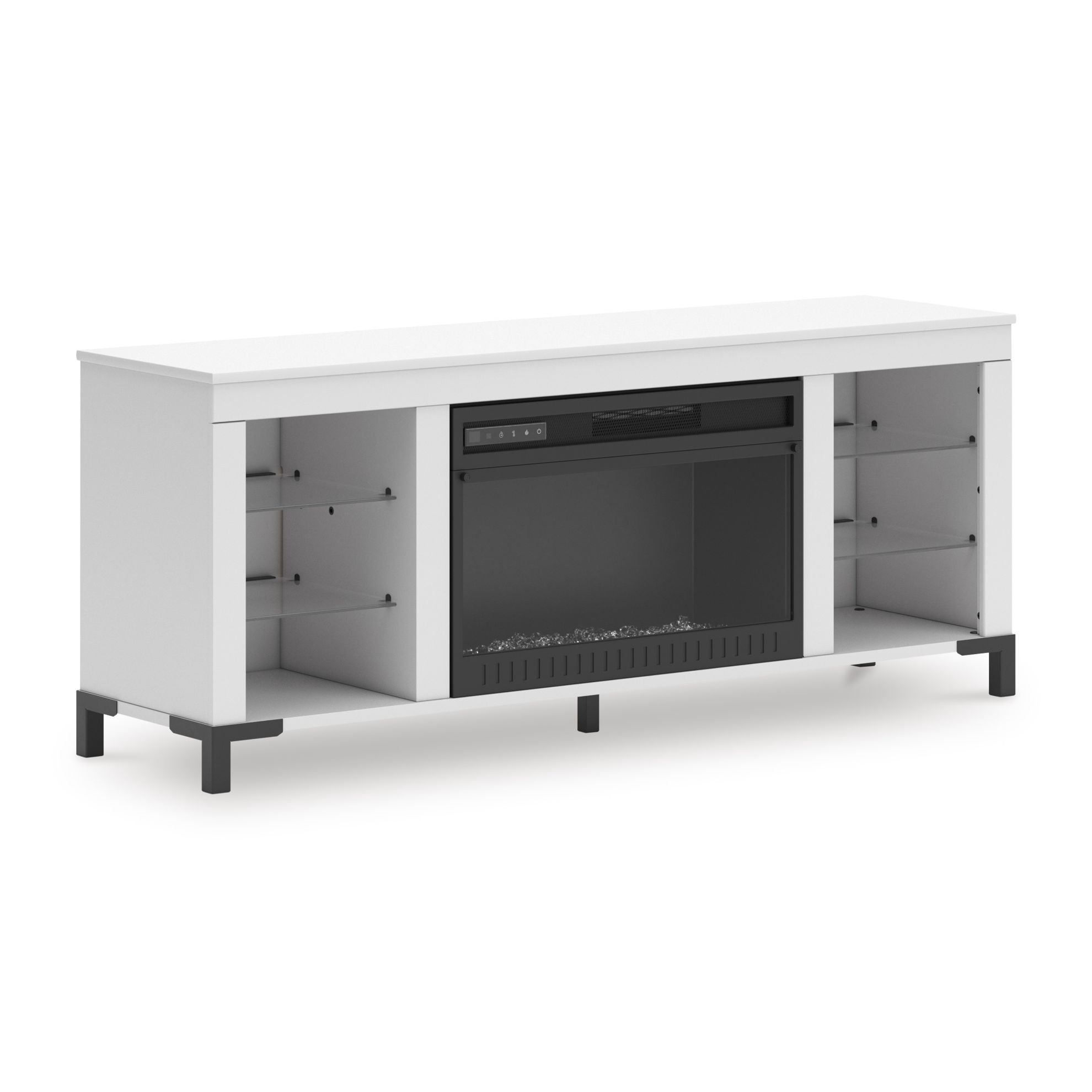 Brollevi Fireplace TV Stand