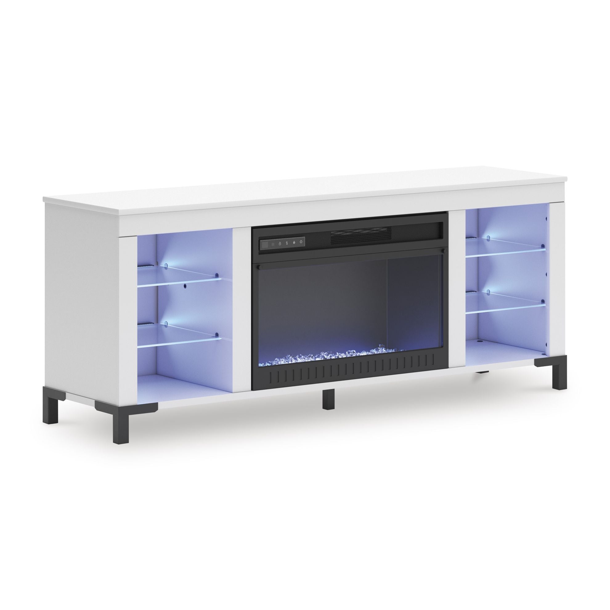 Brollevi Fireplace TV Stand | The Furniture Mart
