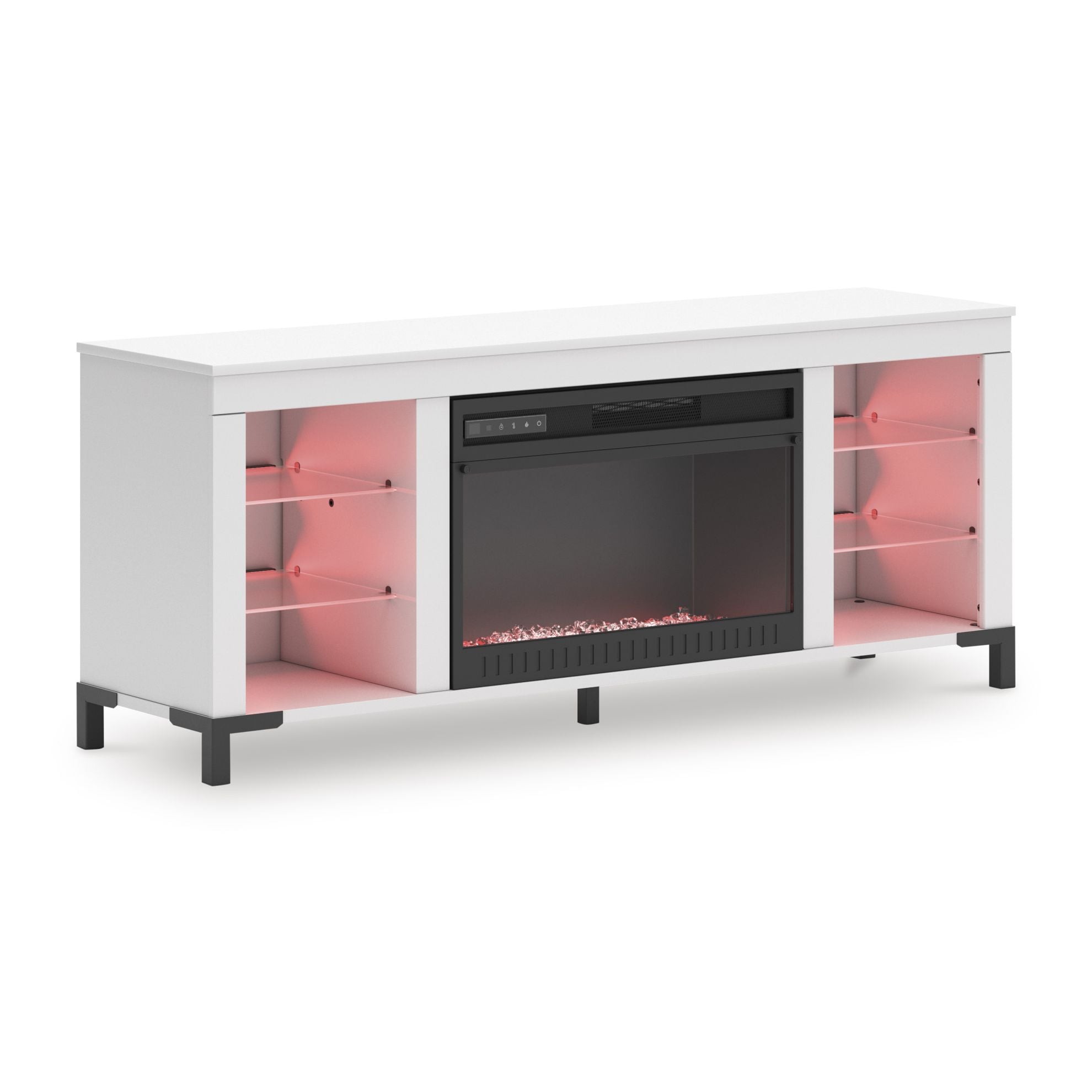 Brollevi Fireplace TV Stand | The Furniture Mart