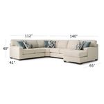 Picture of Jiminez 4pc Sectional