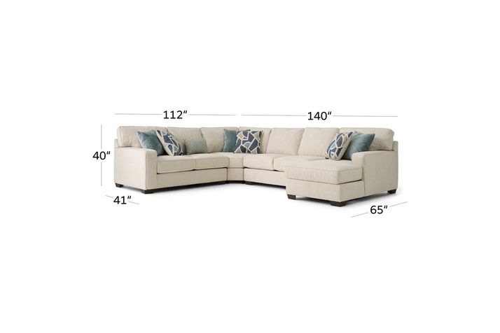 Picture of Jiminez 4pc Sectional