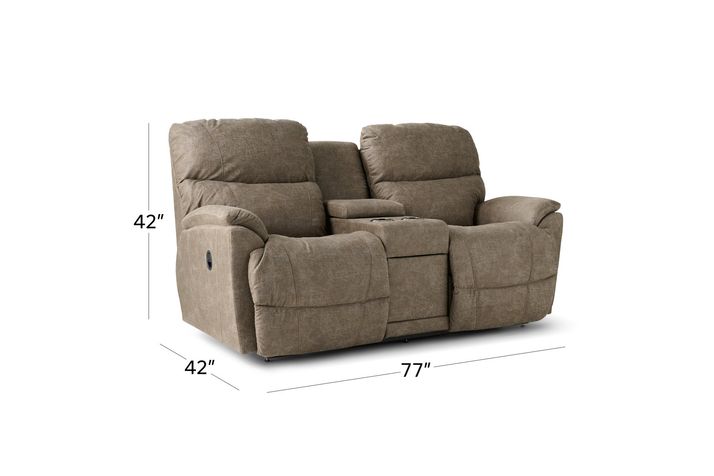 Picture of Trouper Reclining Console Loveseat